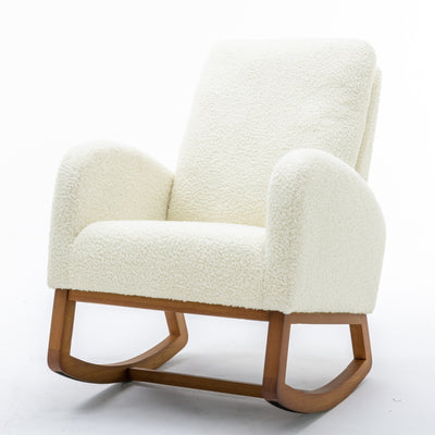 COOLMORE Living Room Comfortable Rocking Chair Living Room Chair