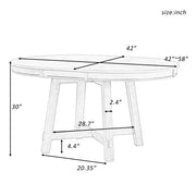 Circular Expandable Dining Table