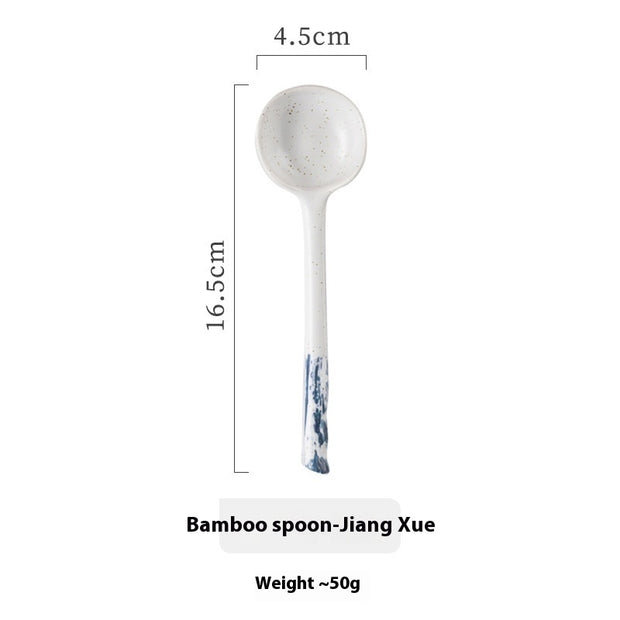 Creative Ceramic Small Spoon Home Use And Commercial Use Stirring