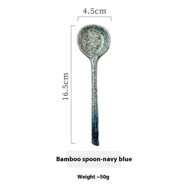 Creative Ceramic Small Spoon Home Use And Commercial Use Stirring