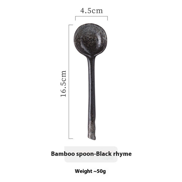 Creative Ceramic Small Spoon Home Use And Commercial Use Stirring