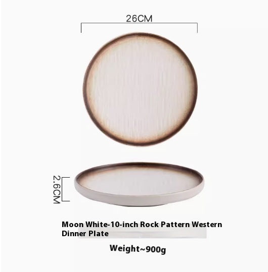 Advanced Sense Italian Pasta Dish Home Use And Commercial Use Flat Plate Dinner Plate