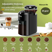 Home Use And Commercial Use Coffee Machine Small Freshly Ground Office Grinder