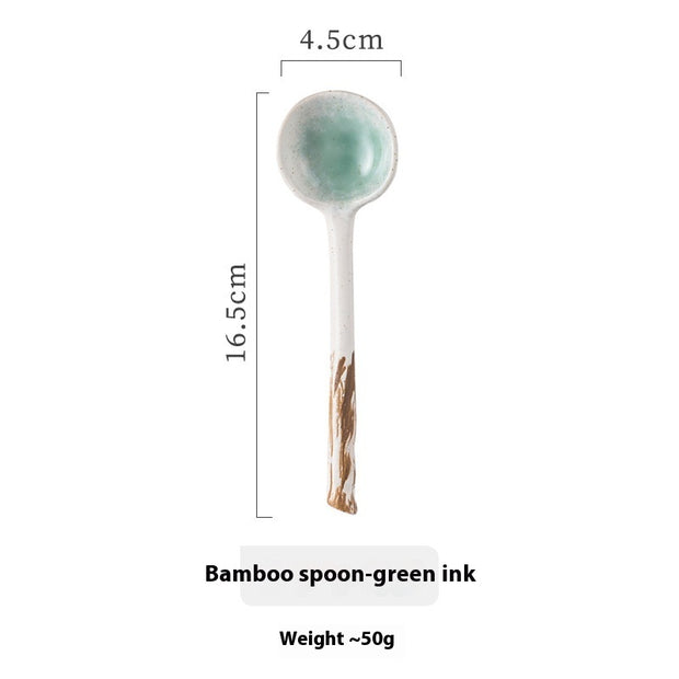 Creative Ceramic Small Spoon Home Use And Commercial Use Stirring
