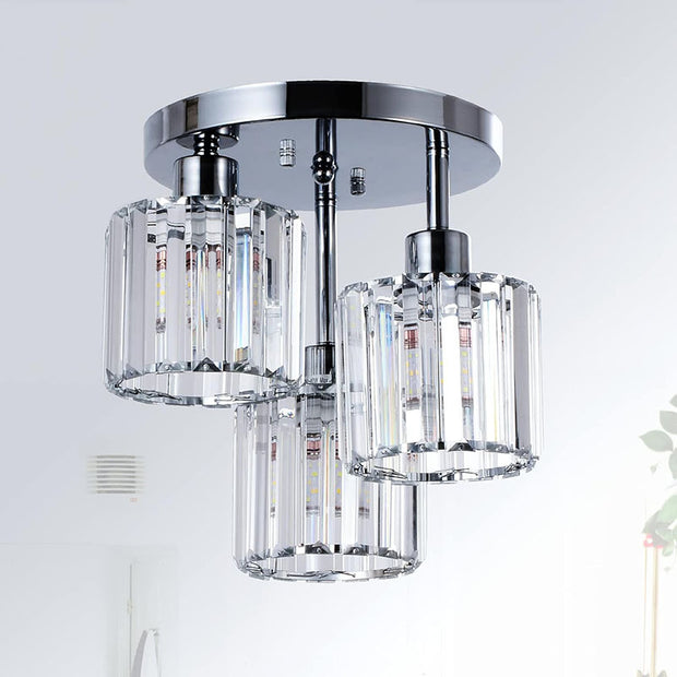 Crystal Ceiling Lights Modern Lamps Black