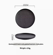 Advanced Sense Italian Pasta Dish Home Use And Commercial Use Flat Plate Dinner Plate