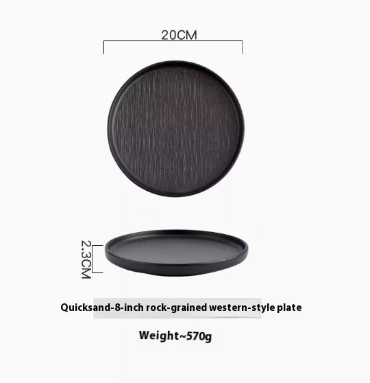 Advanced Sense Italian Pasta Dish Home Use And Commercial Use Flat Plate Dinner Plate