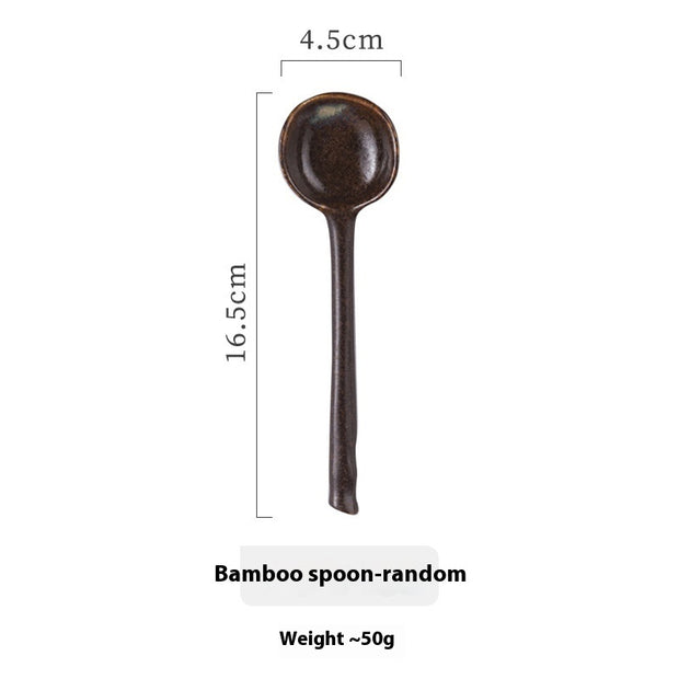 Creative Ceramic Small Spoon Home Use And Commercial Use Stirring