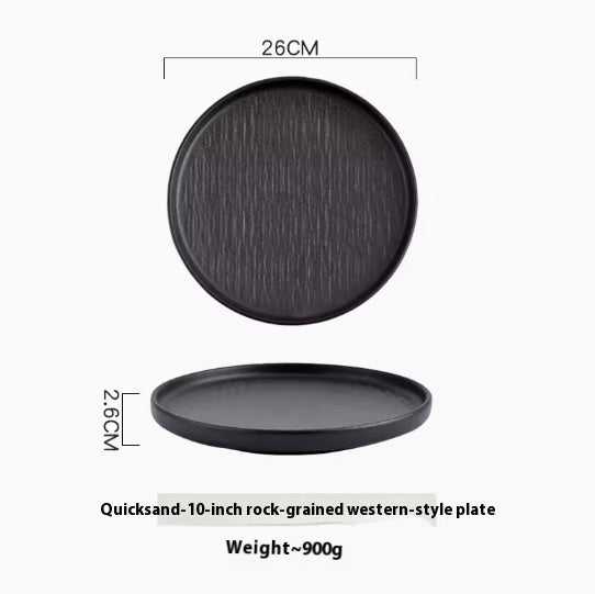 Advanced Sense Italian Pasta Dish Home Use And Commercial Use Flat Plate Dinner Plate