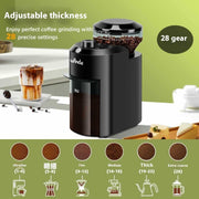 Home Use And Commercial Use Coffee Machine Small Freshly Ground Office Grinder
