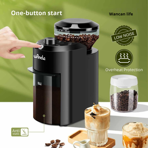 Home Use And Commercial Use Coffee Machine Small Freshly Ground Office Grinder