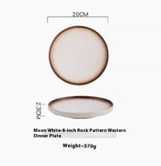 Advanced Sense Italian Pasta Dish Home Use And Commercial Use Flat Plate Dinner Plate