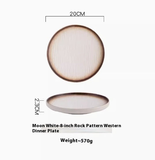 Advanced Sense Italian Pasta Dish Home Use And Commercial Use Flat Plate Dinner Plate