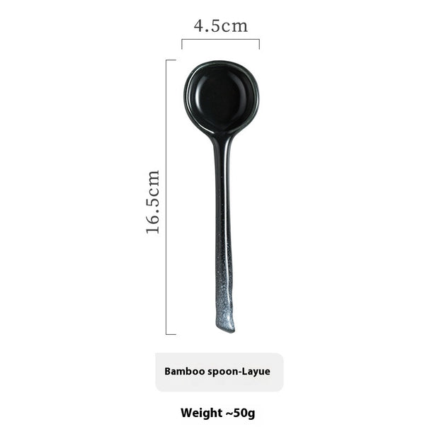 Creative Ceramic Small Spoon Home Use And Commercial Use Stirring